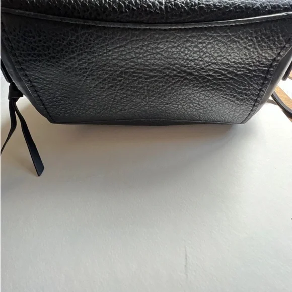 Coach Black Leather Backpack with Adjustable Straps - Picture 8 of 9